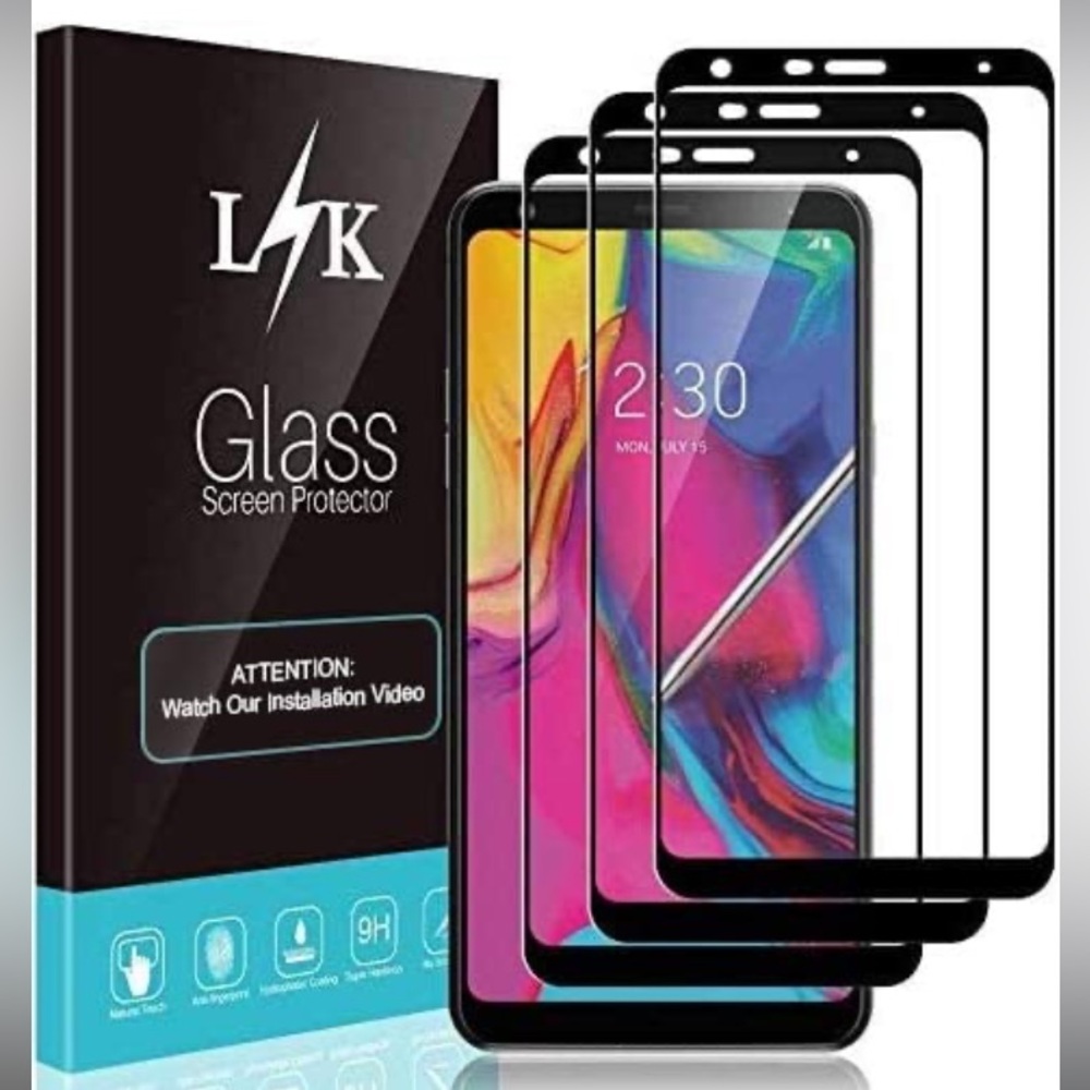 LK Glass Screen Protector | NEW 3 Pack For LG Stylo 5